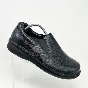 Propét Galway Men's Loafers Black Slip On Comfort Walking Casual Workwear Wide